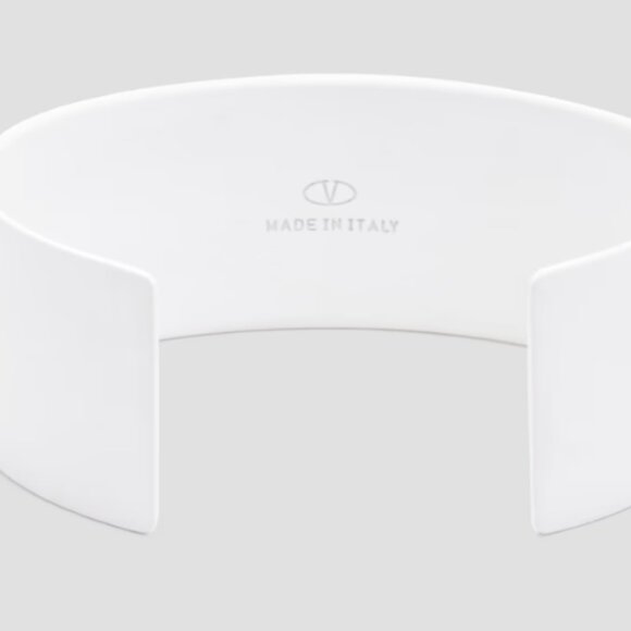 Details Cuff  Logo-print  Enamel  Made in Italy  100% Brass - Picture 4 of 9